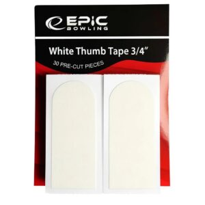 Epic Xtra Grip Thumb Tape 3/4" White Textured 30 Piece