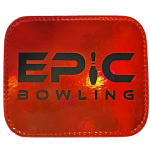 Epic Red Holo Refractor Bowling Shammy