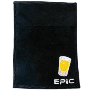 Epic Bowling Shot Glass Premium Shammy