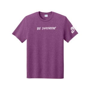 SWAG Be Different Men's Bowling T-Shirt Raspberry Heather
